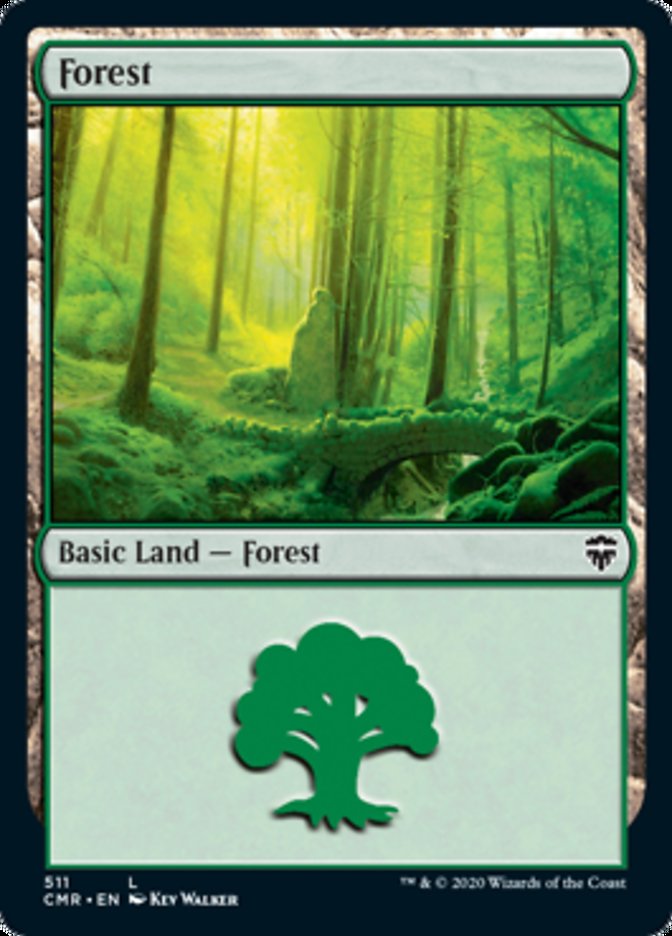 Forest (511) (Commander 2020 Commander Legends) Near Mint