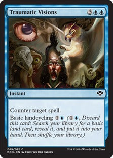 Traumatic Visions (Duel Decks: Speed vs Cunning) Near Mint