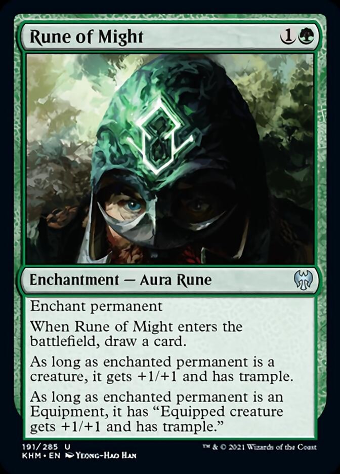 Rune of Might (Kaldheim) Near Mint