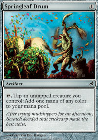 Springleaf Drum (Lorwyn) Near Mint Foil