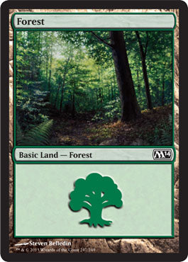 Forest (247) (Magic 2014 Core Set) Near Mint