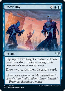 Snow Day (Strixhaven) Near Mint Foil