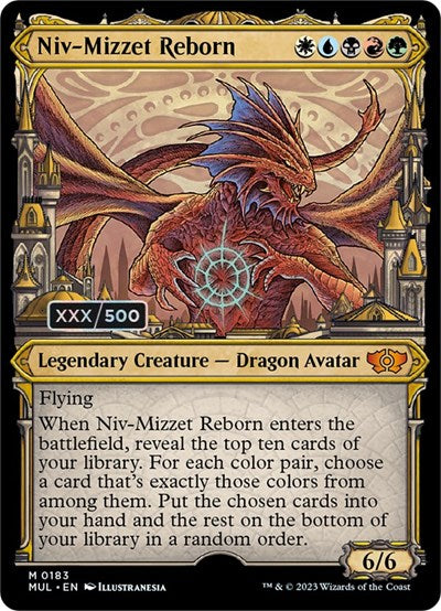 Niv-Mizzet Reborn (Serialized) (March of the Machine: Multiverse Legends) Near Mint