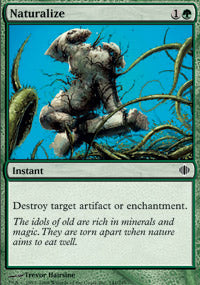 Naturalize (Shards of Alara) Near Mint Foil