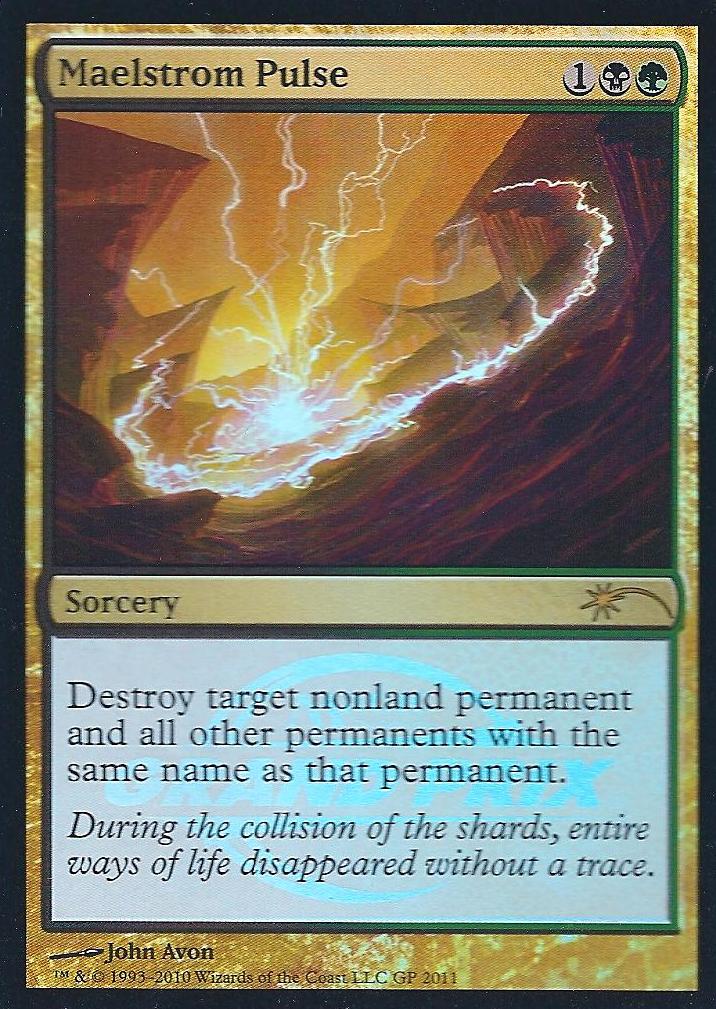 Maelstrom Pulse (2011 GP Promo) (Promotional Cards) Light Play Foil