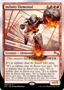 Infinity Elemental (Unstable) Near Mint