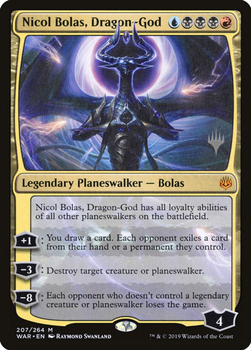 Nicol Bolas, Dragon-God (Promo Pack) Near Mint