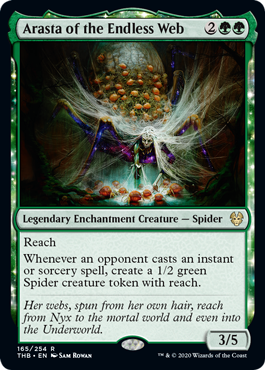 Arasta of the Endless Web (Theros Beyond Death) Near Mint Foil