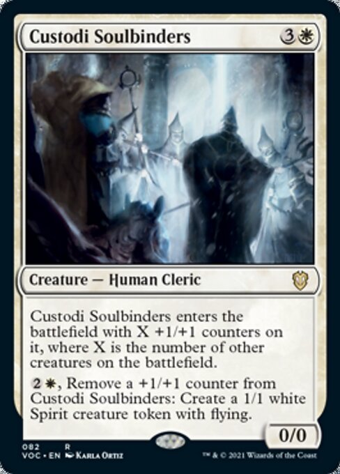 Custodi Soulbinders (Commander 2021 Crimson Vow) Near Mint