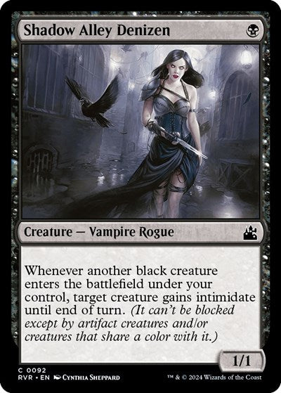 Shadow Alley Denizen (Ravnica Remastered) Near Mint Foil