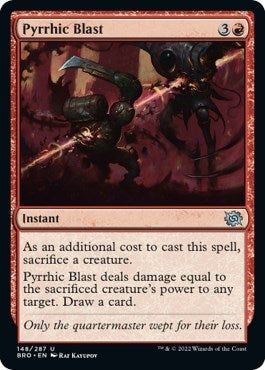 Pyrrhic Blast (The Brothers' War) Near Mint