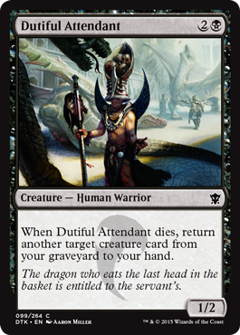 Dutiful Attendant (Dragons of Tarkir) Near Mint