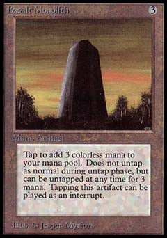 Basalt Monolith (Alpha) Near Mint