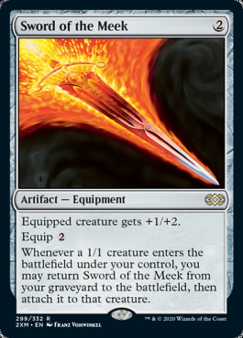 Sword of the Meek (Double Masters) Near Mint Foil