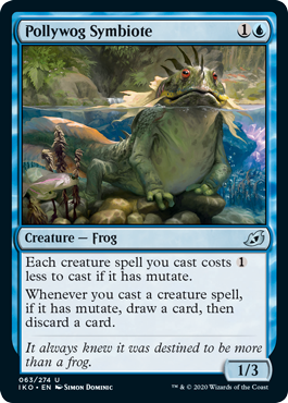 Pollywog Symbiote (Ikoria: Lair of Behemoths) Near Mint Foil