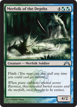 Merfolk of the Depths (Gatecrash) Near Mint Foil
