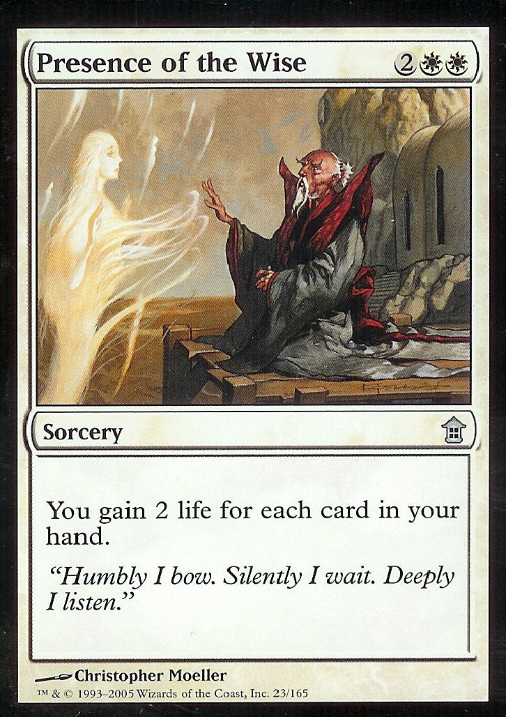 Presence of the Wise (Saviors of Kamigawa) Near Mint