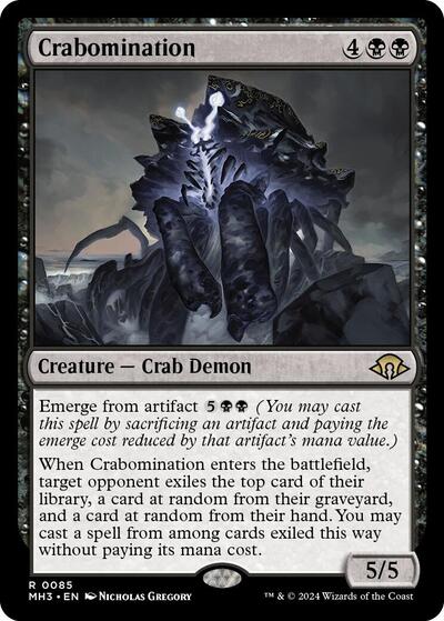 Crabomination (Modern Horizons 3) Near Mint