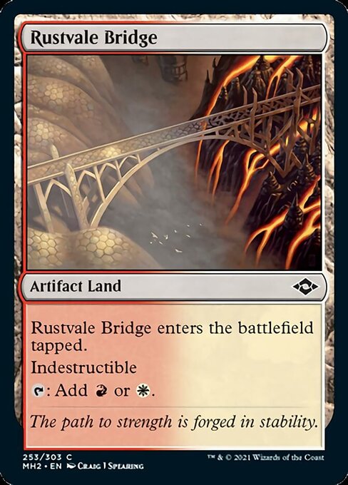 Rustvale Bridge (Modern Horizons 2) Near Mint Foil