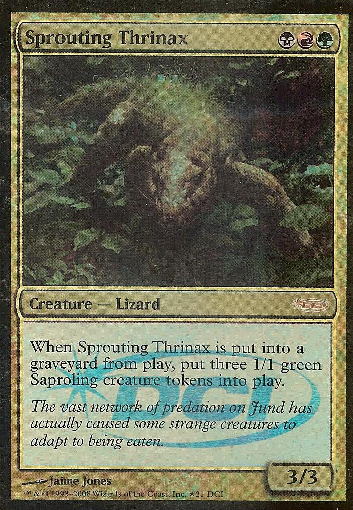Sprouting Thrinax (WPN Promo Foil) (Promotional Cards) Near Mint