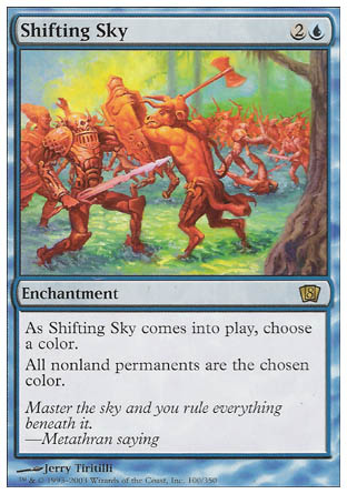 Shifting Sky (8th Edition) Good