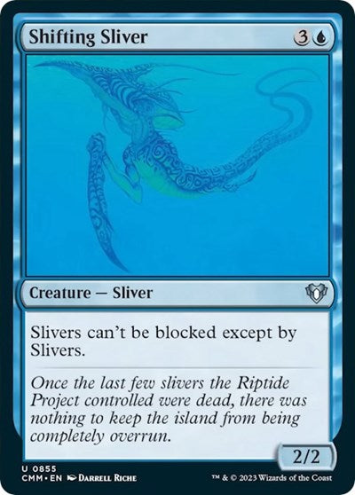 Shifting Sliver (Commander Masters) Near Mint
