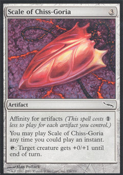 Scale of Chiss-Goria (Mirrodin) Light Play Foil Japanese