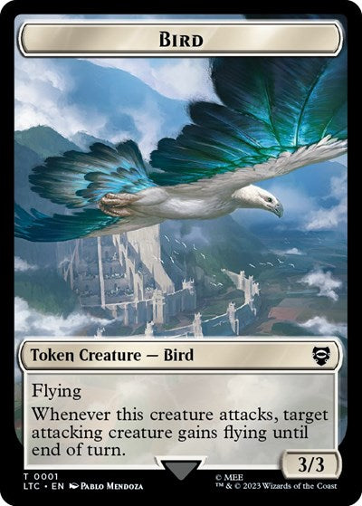 Bird / Goat Token (Commander: The Lord of the Rings: Tales of Middle-earth) Near Mint