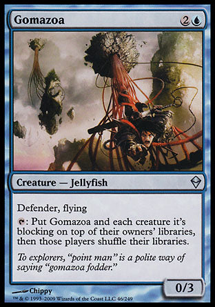 Gomazoa (Zendikar) Near Mint Foil