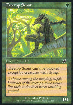 Treetop Scout (Scourge) Near Mint Foil