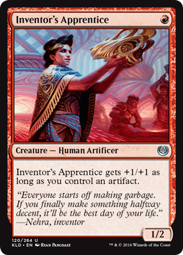 Inventor's Apprentice (Kaladesh) Near Mint