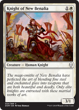 Knight of New Benalia (Dominaria) Near Mint