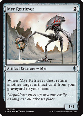 Myr Retriever (Commander 2016 Edition) Near Mint