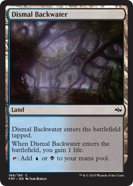 Dismal Backwater (Fate Reforged) Near Mint Foil