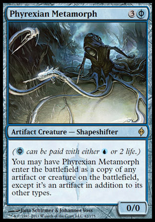 Phyrexian Metamorph (New Phyrexia) Light Play