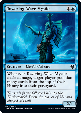 Towering-Wave Mystic (Theros Beyond Death) Near Mint