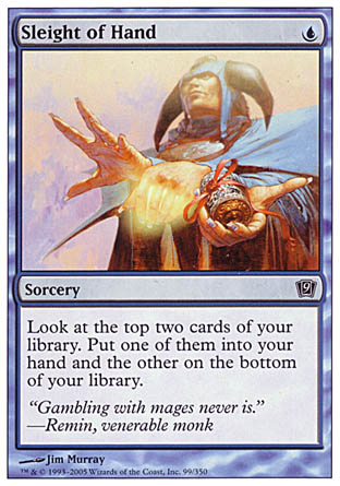 Sleight of Hand (9th Edition) Near Mint Foil