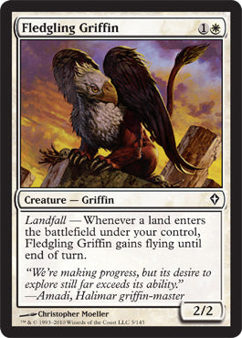 Fledgling Griffin (Worldwake) Near Mint Foil