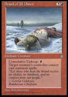Brand of Ill Omen (Ice Age) Near Mint