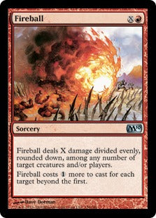Fireball (Magic 2010 Core Set) Near Mint Foil