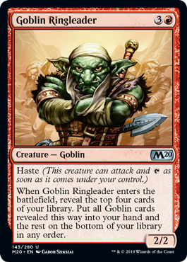 Goblin Ringleader (Magic 2020 Core Set) Near Mint Foil