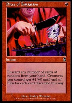 Rites of Initiation (Odyssey) Near Mint