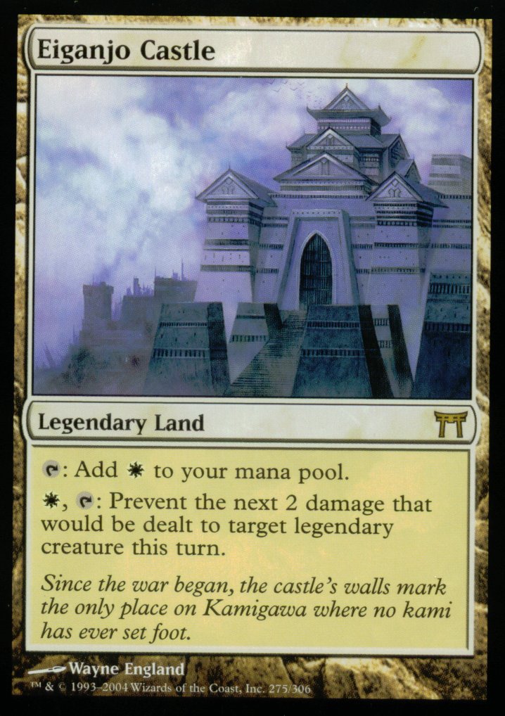 Eiganjo Castle (Champions of Kamigawa) Near Mint Foil