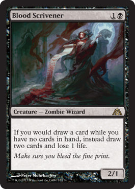 Blood Scrivener (Dragon's Maze) Near Mint Foil