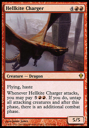 Hellkite Charger (Zendikar) Near Mint Foil