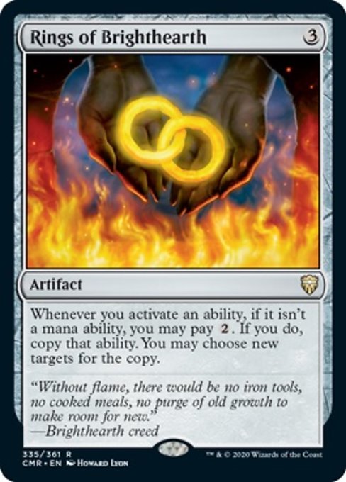 Rings of Brighthearth (Commander Legends) Near Mint