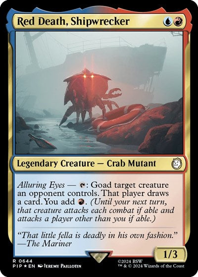Red Death, Shipwrecker (Surge Foil) (Universes Beyond: Fallout) Near Mint
