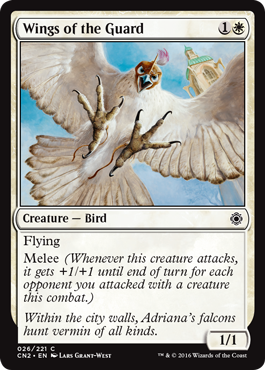 Wings of the Guard (Conspiracy: Take the Crown) Near Mint Foil