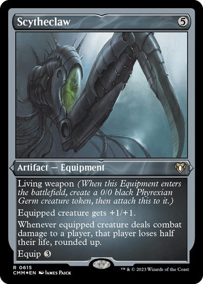 Scytheclaw (Foil Etched) (Commander Masters) Near Mint