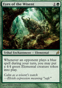 Eyes of the Wisent (Lorwyn) Near Mint Foil